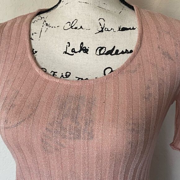 TOPSHOP Ribbed Crop Tee - Picture 3 of 8